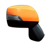 Wing Door Mirror For Subaru For Forester 2013-2017 Car Rearview Outside Mirror Assy With Signal Lamp Heated Folding Rearview Mirror Assembly(Orange,Right)