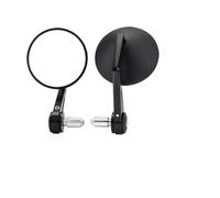 Wing Door Mirror Glass For DUCATI 888 898 Motorcycle Mirrors Round Bar End Mirror Cafe Racer(Round Bundle B)