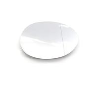 Wing Door Mirror Glass For Mini F55 F56 Cooper 2014-2020Rearview Heated Mirror Glass Left Right Side Blue/White Replacement 51167366039 51167366040 Wide Angler Driver Side (Color : Passenger Side Whi