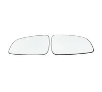 Wing Door Mirror Glass For Opel For Astra H 2004 2005 2006 2007 2008 Car Door Side Rearview Wing Mirror Glass Rear View White HeatedAuto Exterior Parts(1 Pair)
