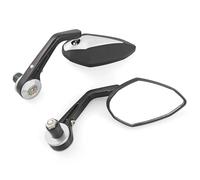 Wing Door Mirror Glass For XL1000V XL700V CBF600 XL-1000V XL-700V CBF 600 XL1000 V XL700 V Sportbike Motorcycle Mirror Handle Bar End Mirrors 7/8" 22mm(White)
