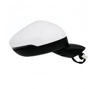 Wing Door Mirror Mirror Assembly For Civic Touring Sport 2022-2025 Heated With Blind Spot Monitor Turn Signal Power Adjustable Glass Rearview Mirror Assembly(WHITE,5pin right)