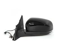Wing Door Mirror Side Rearview Mirror For Jeep For Compass 2017-2021 Auto Electric Heating Mirrors Turn Signal Car Outside Assembly Wing Mirrors for Cars(Left)