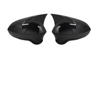 Wing Door Side Mirror Shell ABS Black Side Mirror Cover Rearview Caps For Seat For Leon MK2 1P For Ibiza MK4 6J For Exeo 3R Car Accessories