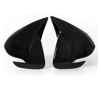 Wing Door Side Mirror Shell Cap Fits for Hyundai For Elantra AD 2016-2020 Black/Carbon Fiber Auto Wing Mirror Cover Caps Rearview(A)(A)
