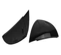 Wing Door Side Mirror Shell Cap For Lexus For ES IS LS LC RC RCF UX Wing Mirror Cover Caps 2PC Bright Black Covers Car Side Rearview Cap Trims