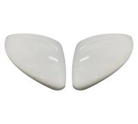 Wing Door Side Mirror Shell Cap For Peugeot 208 2008 2012-2018 2Pcs Side Door Rearview Mirror Cover Trims Wing Cap(White)