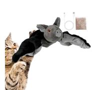 Wing Flapping Cat Toy, Wing Flapping Cat Toy - Electric Cat Toy Mice Toy - Cat Plush Toys, Super Soft, Motion Activated, Thu