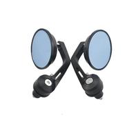 Wing Foldable Mirrors 22mm 7/8" Universal Motorcycle Handle Bar End Rearview Side Mirrors For CBR 600 1000 For RR For Ninja For ZX For 6R 9/10R For YZF For R1 R6 R6S Mirror For Motorbike(Round Mirrors