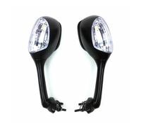 Wing Foldable Mirrors For Suzuki For GSXR 600 750 1000 With Turn Signal Light K6 K7 K8 Mirror Motorcycle Rearview Side Mirrors Motorbike Wing Mirrors(3)