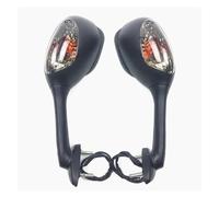 Wing Foldable Mirrors For Suzuki For GSXR 600 750 1000 With Turn Signal Light K6 K7 K8 Mirror Motorcycle Rearview Side Mirrors Motorbike Wing Mirrors(2)