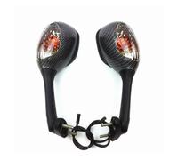 Wing Foldable Mirrors For Suzuki For GSXR 600 750 1000 With Turn Signal Light K6 K7 K8 Mirror Motorcycle Rearview Side Mirrors Motorcycle Mirrors(1)