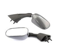 Wing Foldable Mirrors Motorcycle Rearview Mirrors Rear View Rear-View Side Case For FJR1300 For FJR 1300 2003 2004 2005 For Street For Bike Bar End Mirrors(Carbon fiber)