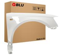 Wing for Audi A3 8P LY9C right White 03-08 front fender painted BLU Ibisweiss