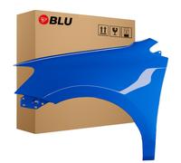 Wing for VW POLO 6R 6C V 5 LD5E left blue 09-17 front fender painted meerblau