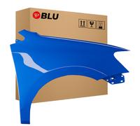 Wing for VW POLO 6R 6C V 5 LD5E right blue 09-17 front fender painted meerblau