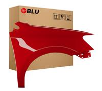 Wing for VW POLO 6R 6C V 5 LY3D right red 09-17 front fender painted tornado red