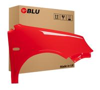 Wing for VW POLO 9N IV 4 LP3G right red 01-05 fender painted FlashRot BLU