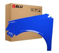 Wing for VW POLO 9N3 IV 4 LA5F left blue 05-09 fender painted SommerBlau BLU