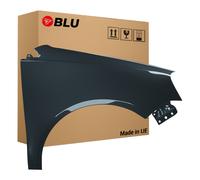 Wing for VW POLO 9N3 IV 4 LC7V right grey 05-09 fender painted BlauAnthrazit BLU