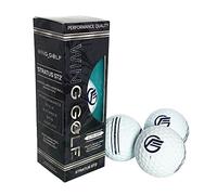 Wing Golf - Stratus ST 2 Ultra Tour Soft Golf Balls, 3-Pack, White, High Visibility Golf Ball, Tri-Line Alignment, Long Distance, Soft Feel for Senior Golfers, Durable Anti-Scuff Urethane Cover