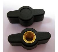 Wing knob nut Female M4 M5 M6 Thumbscrew Router Camera Saw Drill nut Bolt Audio, M5