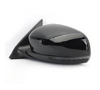 Wing Mirror Assembly 11 Pins Car Accessories Side Mirror Assembly For Jeep For Cherokee KL 2014-2018 Black Dual Plug Turn Signal Light Door Wing Mirror Auto Side Mirror(Left)