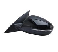 Wing Mirror Assembly 5/6/8 Wires Door Side Mirror Assembly For Kia For Optima 2011 2012 2013 2014 2015 Wing Mirror With Turn Signals Lamp Car Accessories Auto Side Mirror(Black,1pc left 8 Wire)