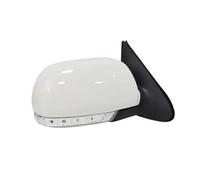 Wing Mirror Assembly 5 PINS/7PINS/ 8PINS With Lamp For Left Right Car Folding Side Rearview Mirror For Hyundai For Santa Fe 2008 2009 2010 2011 2012 Auto Side Mirror(7-wire Right white)