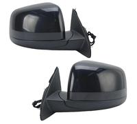 Wing Mirror Assembly 5 Wires Rearview Mirror Assembly For Jeep For Grand For Cherokee WK 2011-2021 Rough Black Manual Folding Heated Side Mirror Accessories Auto Side Mirror(1pair)