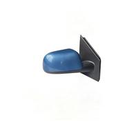 Wing Mirror Assembly 5 Wires Side Rearview Mirror Assembly Glossy Heated Door Rearview Mirror Car Accessories For VW For POLO MK4 2002-2005 Auto Side Mirror(1PCS ice sea blue R)