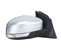 Wing Mirror Assembly 8 Pins Car Accessories Side Door Mirror Assembly For Focus MK3 2011 2012-2018 Silver With Heated Wing Mirror Auto Side Mirror(Right)