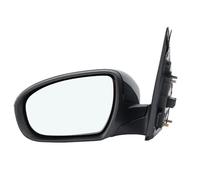 Wing Mirror Assembly 8 Pins Rearview Wing Mirror Assembly For Hyundai For I20 MK2 GB IB 2015-2020 Black Power Folding Turn Signal Light Car Accessories Wing Mirrors For Cars(Left)