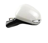 Wing Mirror Assembly Auto Door Wing Side Rearview Mirror Assembly 6pin/8pin For Hyundai For Santa Fe For IX45 2019 2020 2021 2022 Auto Side Mirror(WHITE,Left 8pins)