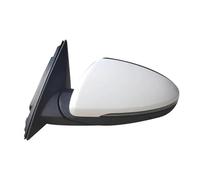 Wing Mirror Assembly Auto Electrically Adjustable Mirrors Turn Signals Heating For KIA For FORTE For CERATO For SHUMA 2018-2021 Car Side Rearview Mirror Assembly Auto Side Mirror(WHITE,8 Wires Left)