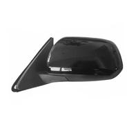 Wing Mirror Assembly Auto Side Rear View Mirror LED Turn Signal Electric Folding For Toyota For Highlander 2009-2013 Car Outside Rearview Mirror Assembly Auto Side Mirror(Black,3 Wire Left)