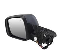 Wing Mirror Assembly Car Accessories 13 Pins Side Rearview Mirror Assembly For Jeep For Grand For Cherokee WK 2011-2021 Dual Insert Primer Side Door Mirror Auto Side Mirror(Left)