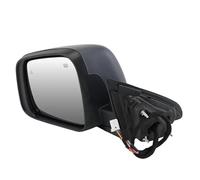 Wing Mirror Assembly Car Accessories 13 Pins Side Rearview Mirror Assembly For Jeep For Grand For Cherokee WK 2011-2021 Dual Insert Primer Side Door Mirror Auto Side Mirror(1pc left)