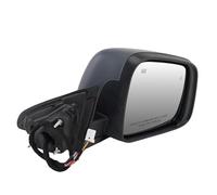 Wing Mirror Assembly Car Accessories 13 Pins Side Rearview Mirror Assembly For Jeep For Grand For Cherokee WK 2011-2021 Dual Insert Primer Side Door Mirror Auto Side Mirror(Right)