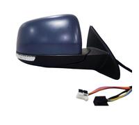 Wing Mirror Assembly Car Accessories 15 Wires Rearview Mirror Assembly For Jeep For Grand For Cherokee WK 2011-2022 With Blind Spot Indicator Side Mirror Auto Side Mirror(Blue,Right)