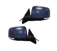 Wing Mirror Assembly Car Accessories 17 Wires Side Rearview Mirror Assembly For Jeep For Grand For Cherokee WK 2011-2021 With Dual Insert Primer Door Mirror Auto Side Mirror(1pair)