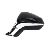 Wing Mirror Assembly Car Rearview Mirror Assembly For Lexus NX NX200 NX300 2015-2020 87940-78051 87910-78051 Auto Power Heated Fold Turn Signal(Black Left)