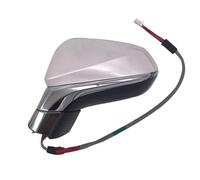 Wing Mirror Assembly Car Rearview Mirror Assembly For Lexus NX NX200 NX300 2015-2020 87940-78051 87910-78051 Auto Power Heated Fold Turn Signal(Silver Left)
