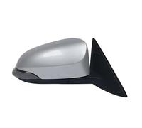 Wing Mirror Assembly Car Side Rear View Mirror With Signal Light For Toyota For Camry 2012 2013 2014 2015 2016 2017 9PINS With Heating Auto Folding Auto Side Mirror(Silver,Right)