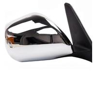 Wing Mirror Assembly Electric Folding Car Chrome-plated Exterior Door Mirror Assembly 5-PINS For Toyota For Land For Cruiser For Prado 2002-2009 LC120(R)