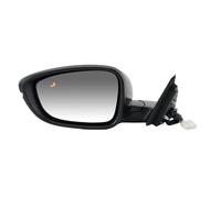 Wing Mirror Assembly Electric Heated Blind Spots Turn Signal Lamp Manual Folding Side Mirror Assembly For Accord CV 1 2018-2022 8 Pins(L)