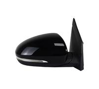Wing Mirror Assembly Electrical Power Folding Heated Glass Turn Signal Lights For Hyundai For Tucson 2015-2019 Car Rear View Side Door Mirror Assembly Auto Side Mirror(Black,5 wire Right)