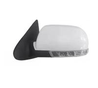 Wing Mirror Assembly For Hyundai For Santa Fe For IX55 2008 2009 2010 2011 2012 Car Door Wing Side Outer Mirror Assembly Rear View Mirror Auto Side Mirror(WHITE,8PINS left)