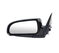 Wing Mirror Assembly For Hyundai For Sonata 7th Generation 2006-2010 5 Pins Rearview Mirror Assembly Black Heated Manual Folding Wing Mirror(1pc L)