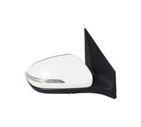 Wing Mirror Assembly For Hyundai I20 2016 2017 Car Rearview Mirror Assembly Electric Folding Turn Signal Heating Lens Adjustment(8 Wire Right)